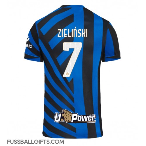 Inter Milan Piotr Zielinski #7 Fußballbekleidung Heimtrikot 2024-25 Kurzarm